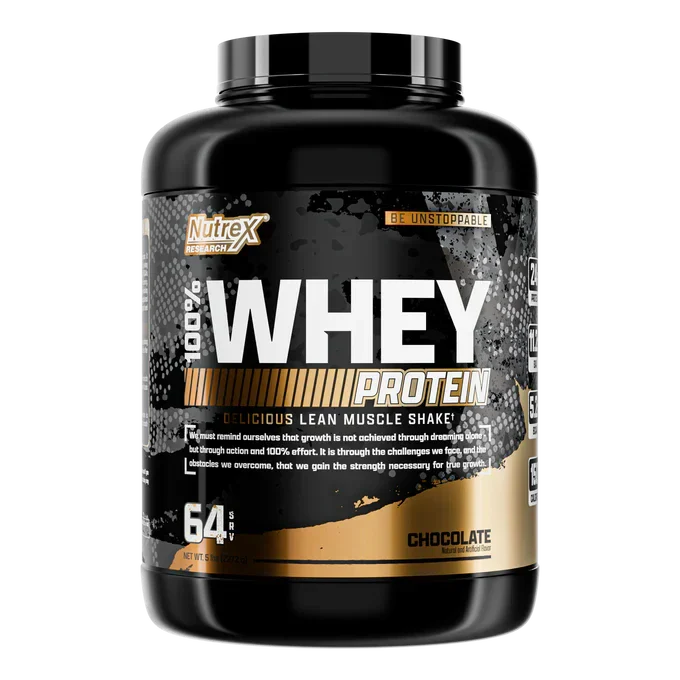 Nutrex 100% Whey Protein, 5lbs