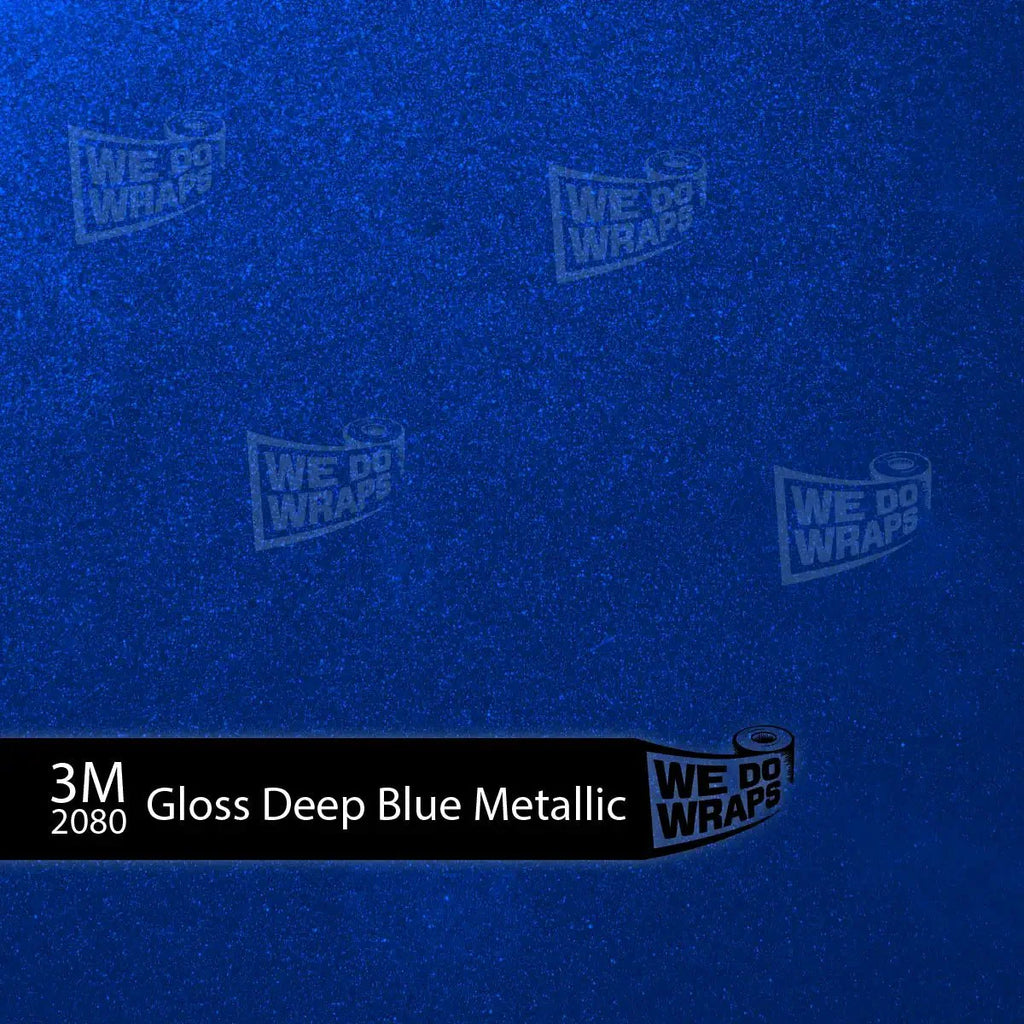 3M Deep Blue Metallic Tesla Charge Port Wrap | Model Y
