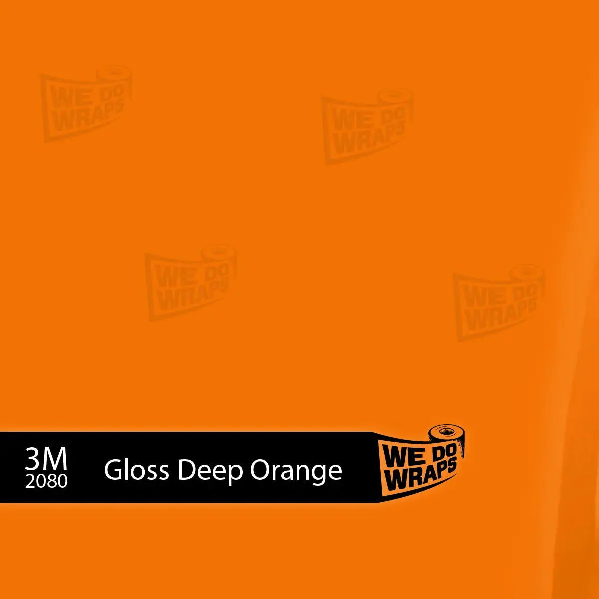 3M Gloss Deep Orange Tesla Steering Wheel Wrap | Model X