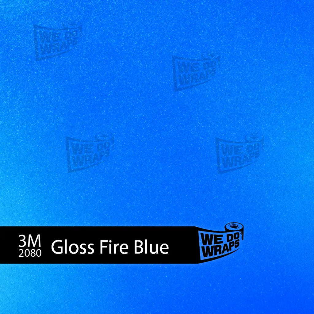 3M Gloss Fire Blue Tesla Charge Port Wrap | Model S