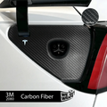 3M Carbon Fiber Tesla Charge Port Wrap | Model Y