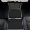 3M Matte Black Metallic | Tesla Center Console Wrap Kit | Model Y 2026