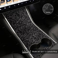 3M Shadow Black Camo | Tesla Center Console Wrap Kit | Model Y ’19-20