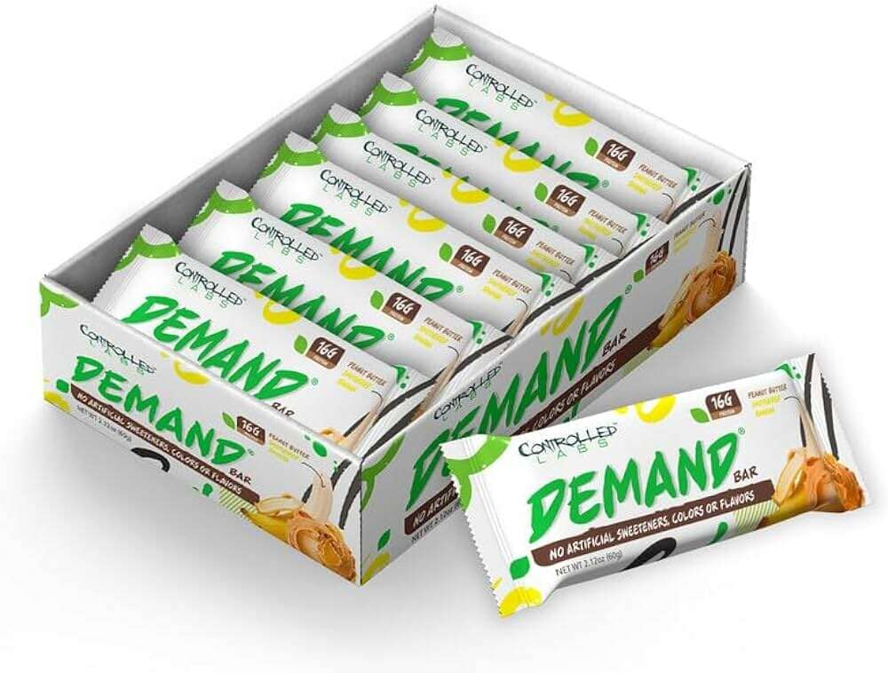 Controlled Labs Demand Protein Bars, 12 Pack (Limit 6)