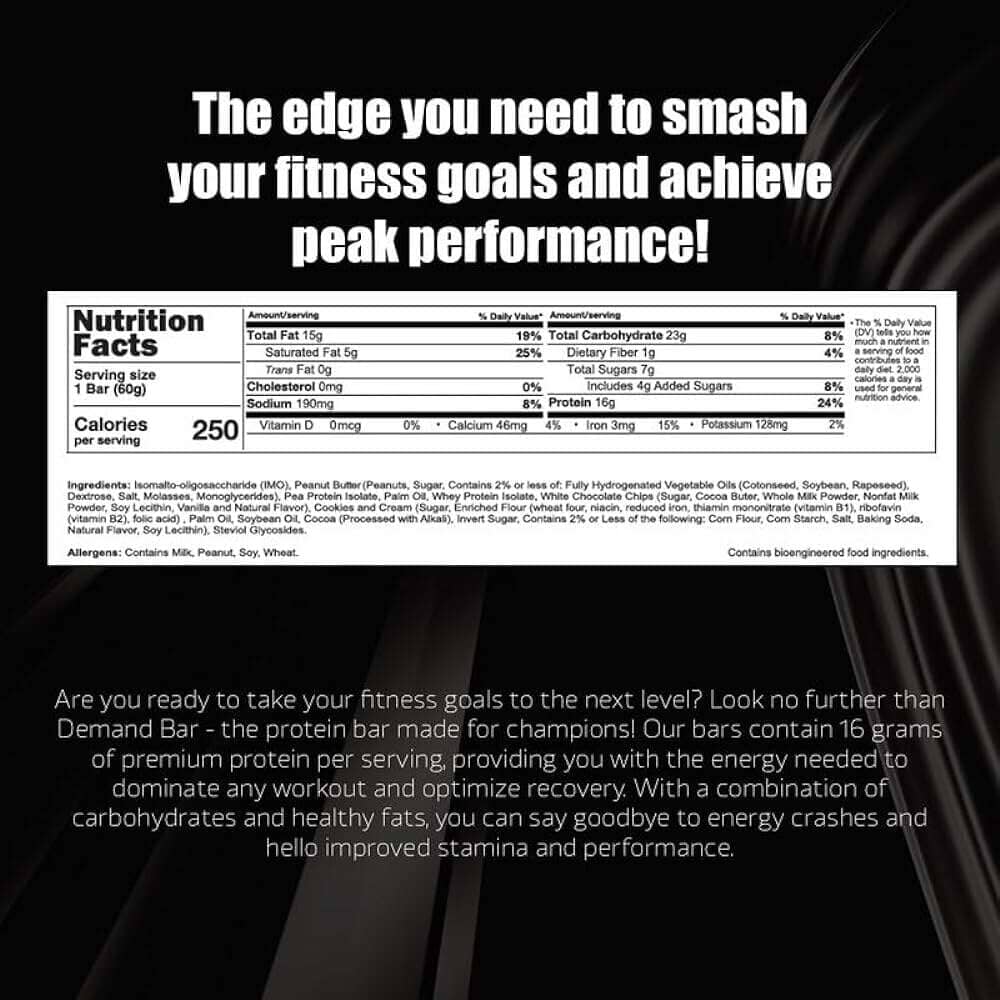 Controlled Labs Demand Protein Bars, 12 Pack (Limit 6)