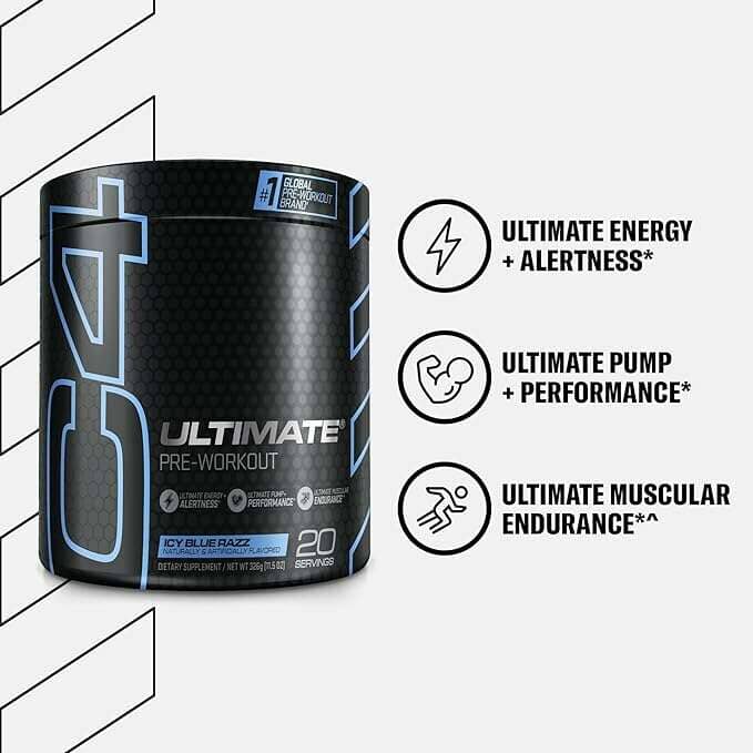 Cellucor C4 Ultimate Pre-Workout, 20 Servings