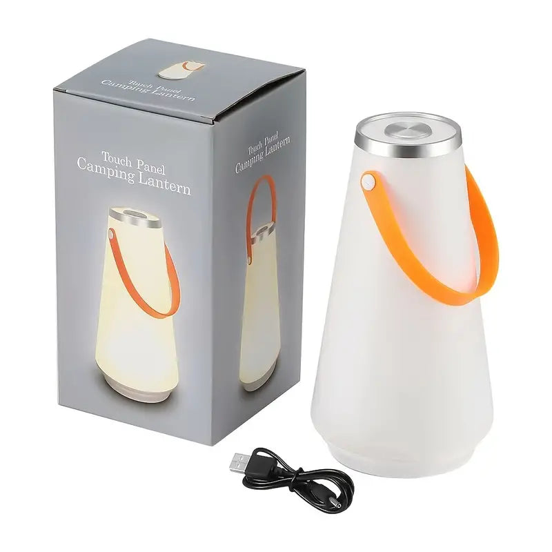 Touch Sensor USB Rechargeable LED Night Lamp (1Pc)