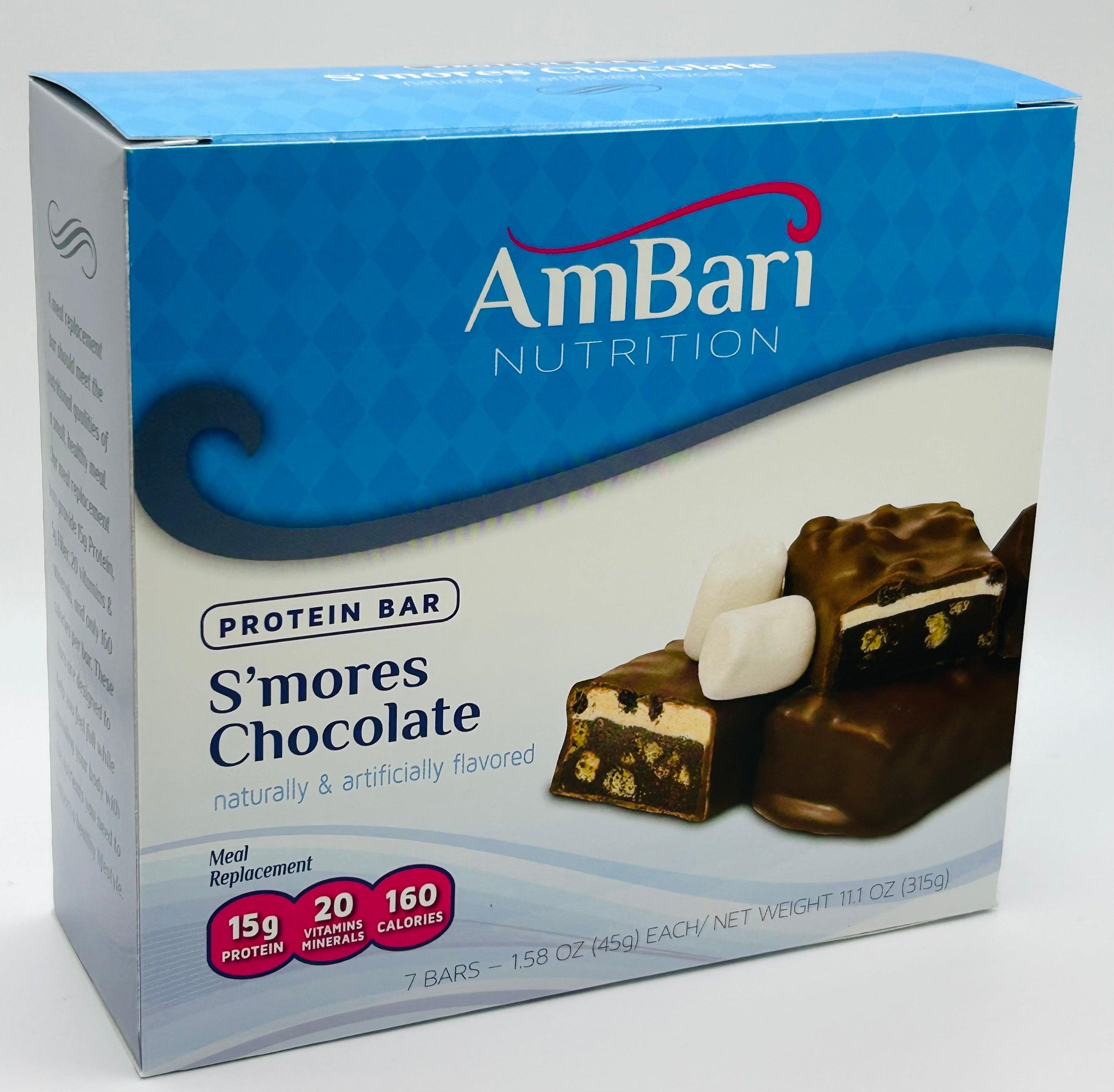 S'mores Chocolate Marshmallow Bar