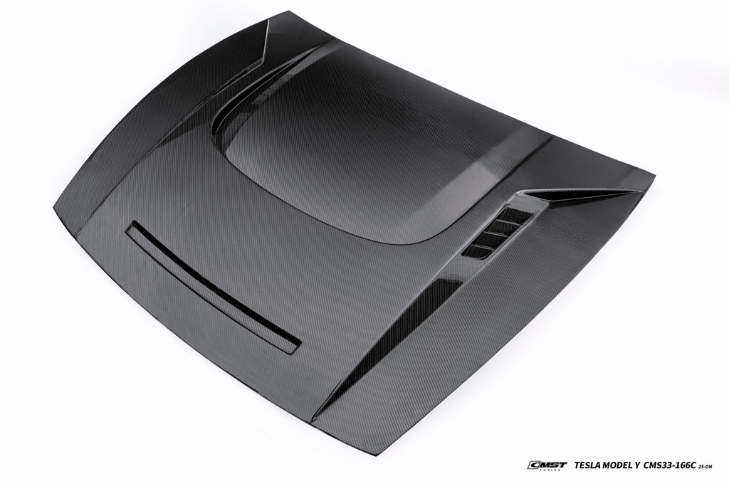 CMST Tuning V2 Hood for Tesla Model Y Juniper 2026-ON Carbon Fiber / FRP
