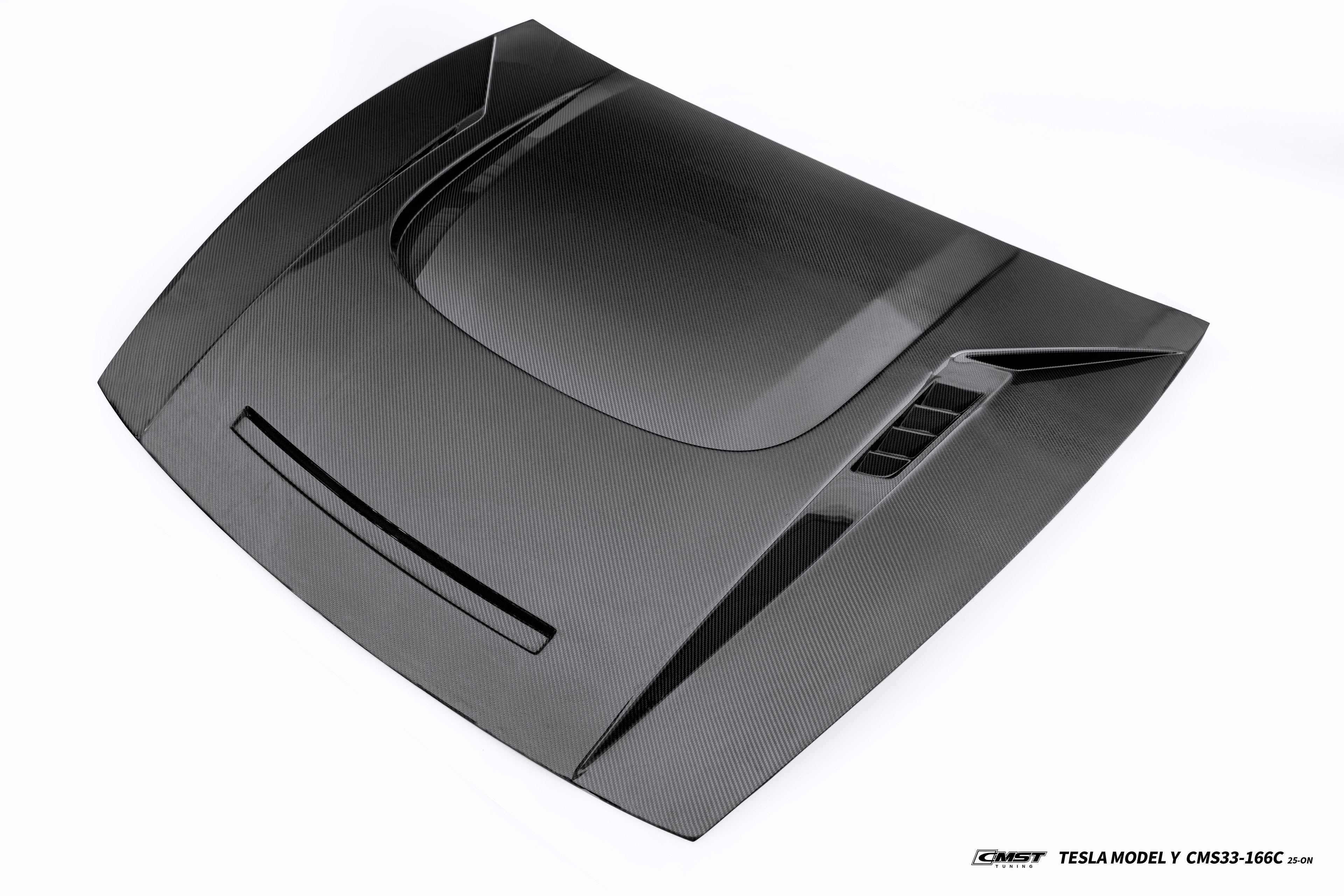 CMST Tuning V2 Hood for Tesla Model Y Juniper 2026-ON Carbon Fiber / FRP