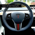 First Responders Firefighter Tesla Steering Wheel Wrap | MY 2019-'25
