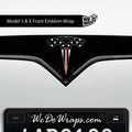 First Responders Nurse Tesla Emblem Decals (Front + Back) | Model S