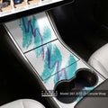 Retro Jazz | Tesla Center Console Wrap Kit | Model Y ’19-20