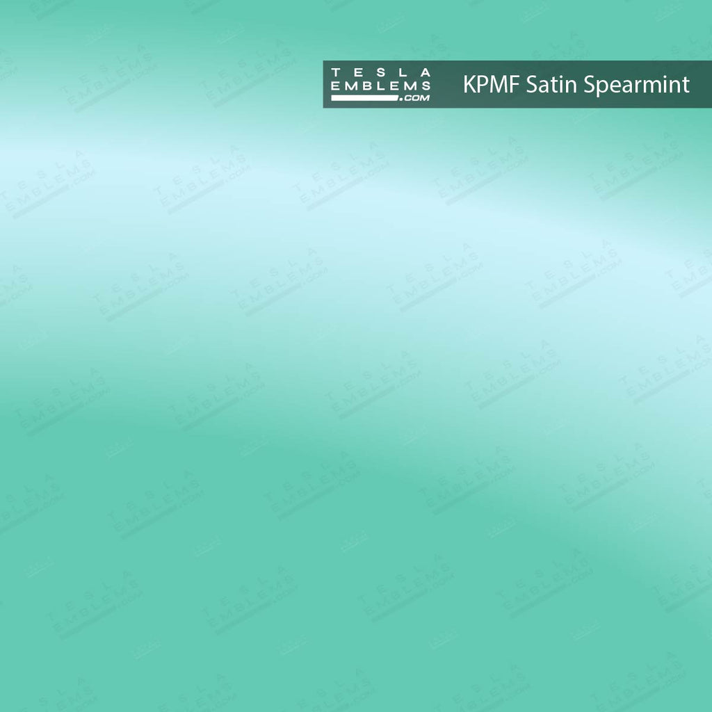 KPMF Satin Spearmint | Tesla Center Console Wrap Kit | Model Y 2026