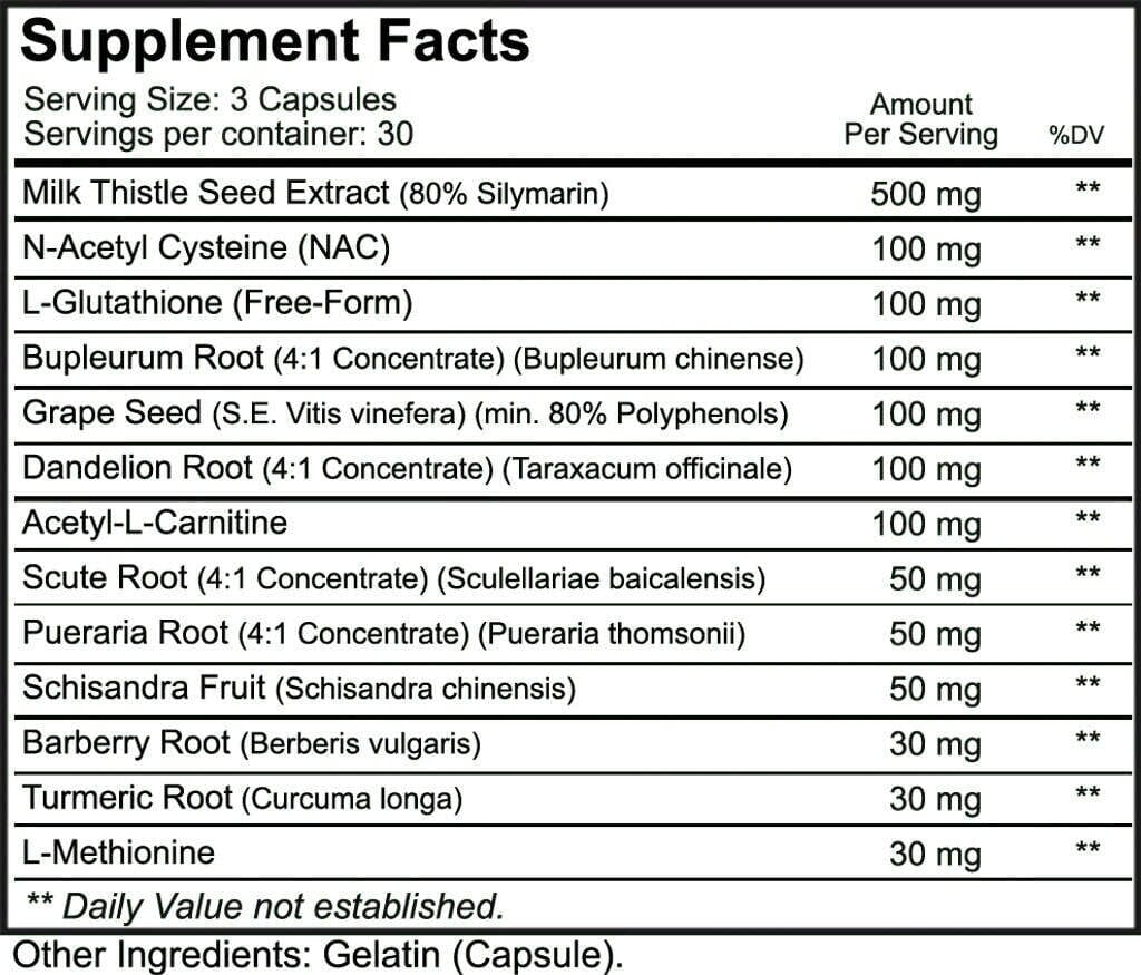 NutraKey Liver Optima Antioxidant Formula, 90 Capsules (Discontinued)