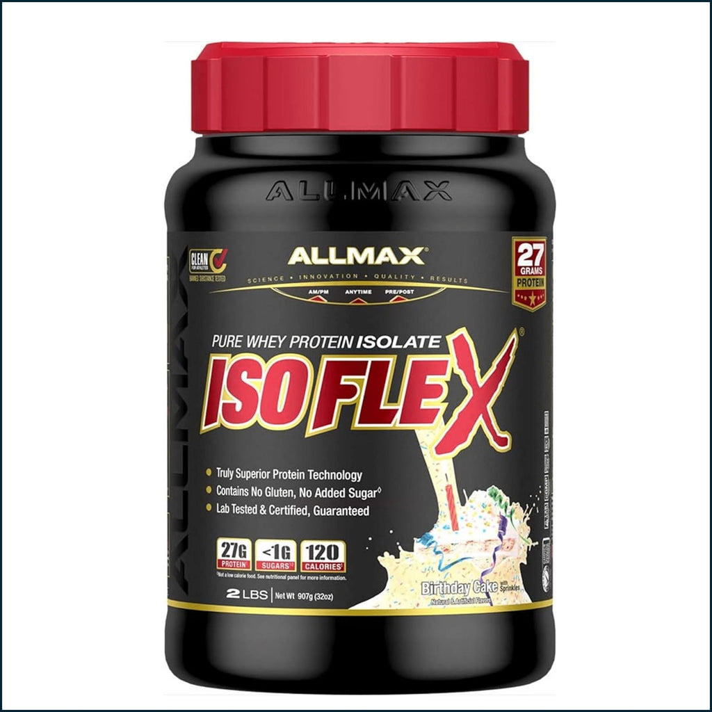 Allmax IsoFlex Whey Protein Isolate, 2lbs