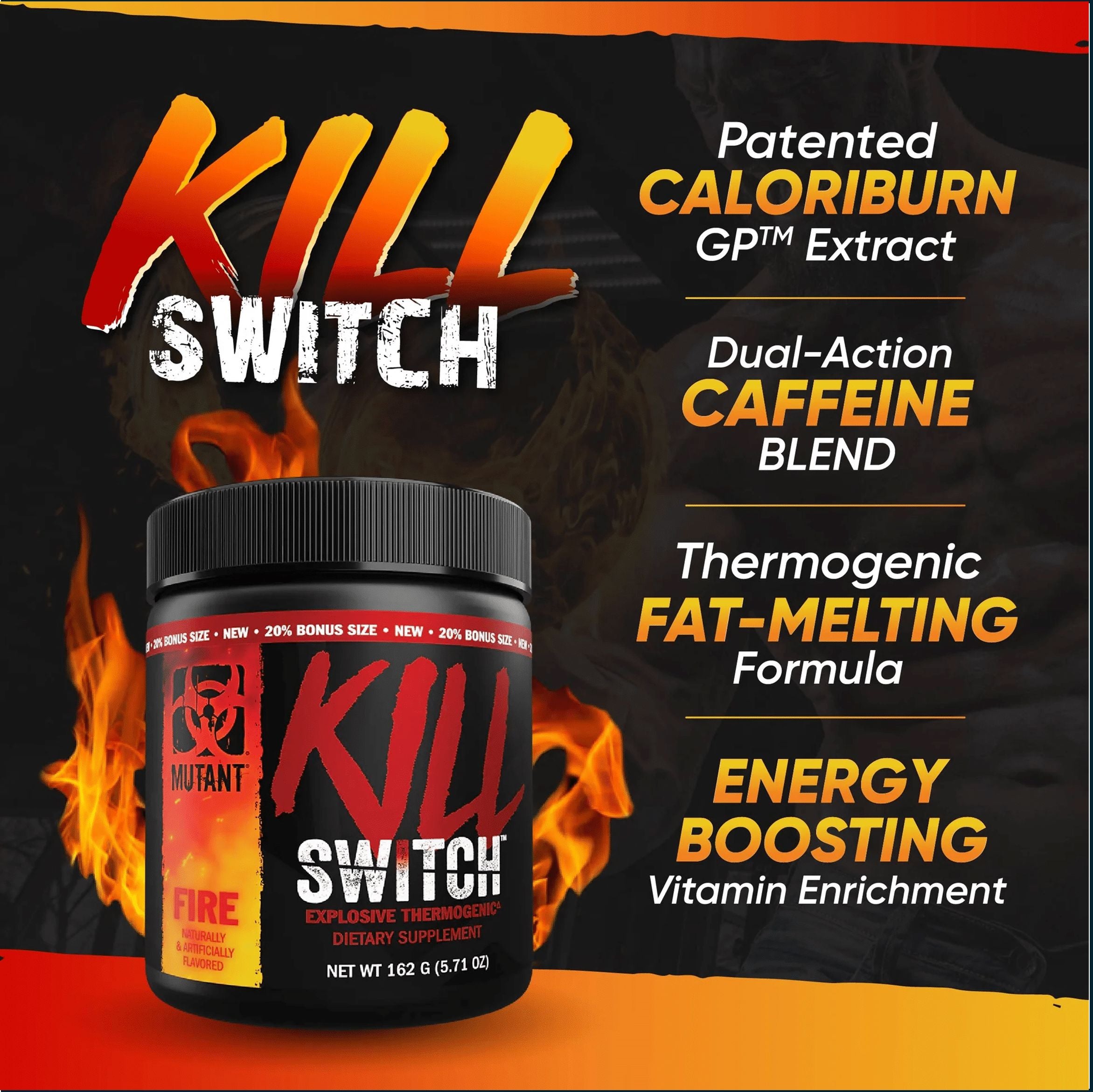 Mutant Kill Switch, 36 Servings (Bonus Size)