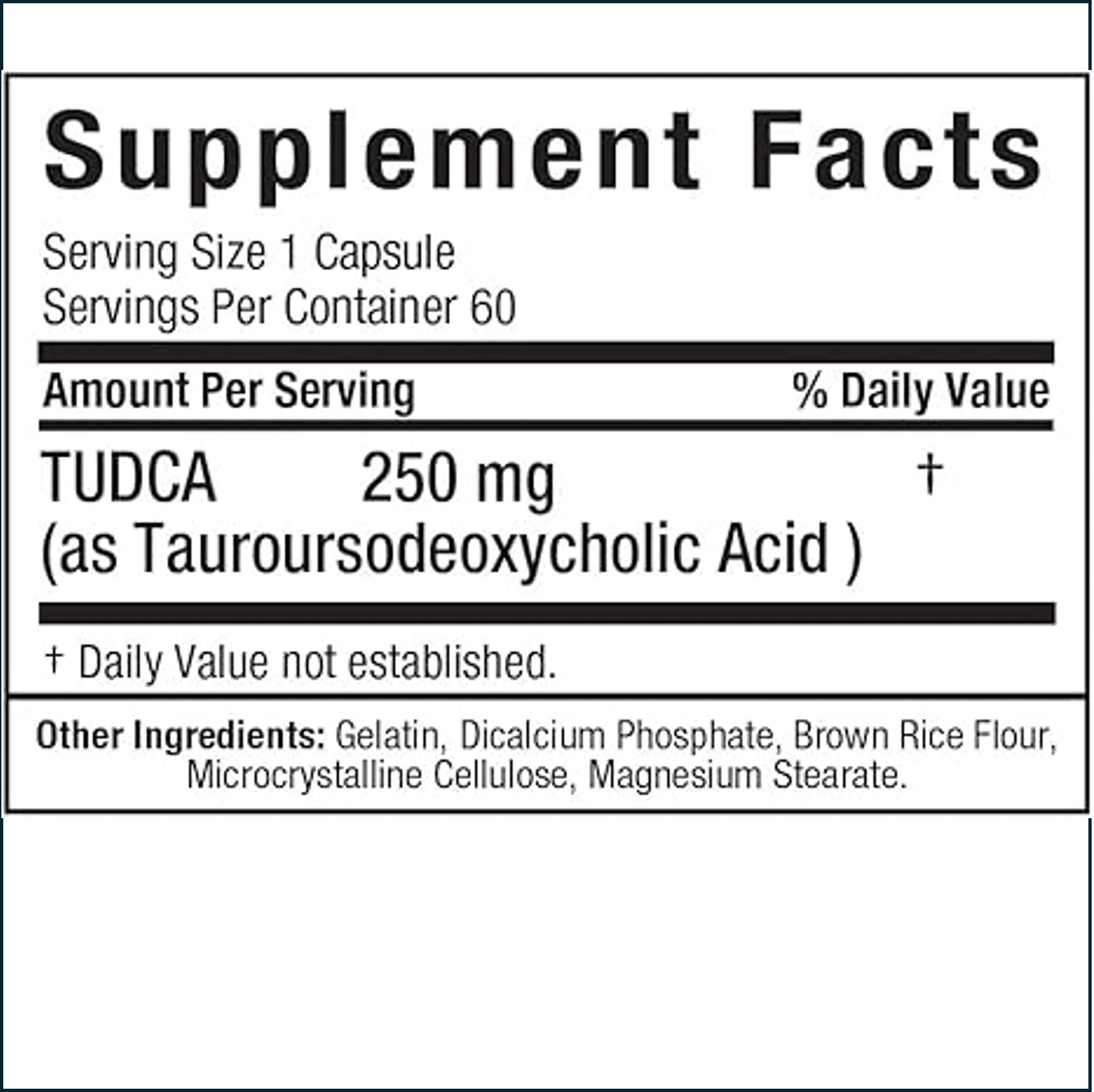 Allmax Tudca+ 250mg, 60 Capsules