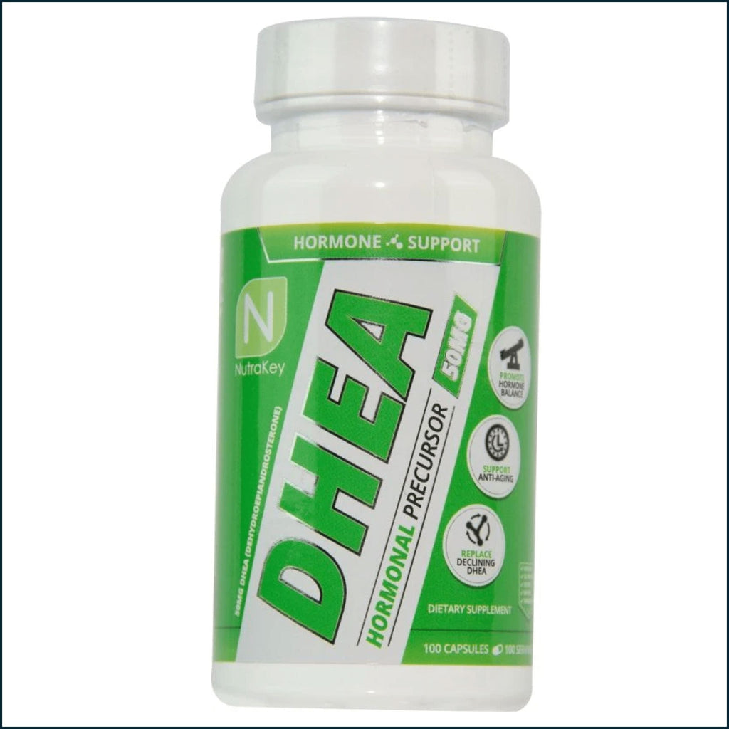NutraKey DHEA 50mg, 100 Capsules