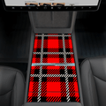 Tartan Plaid | Tesla Center Console Wrap Kit | Model Y 2026