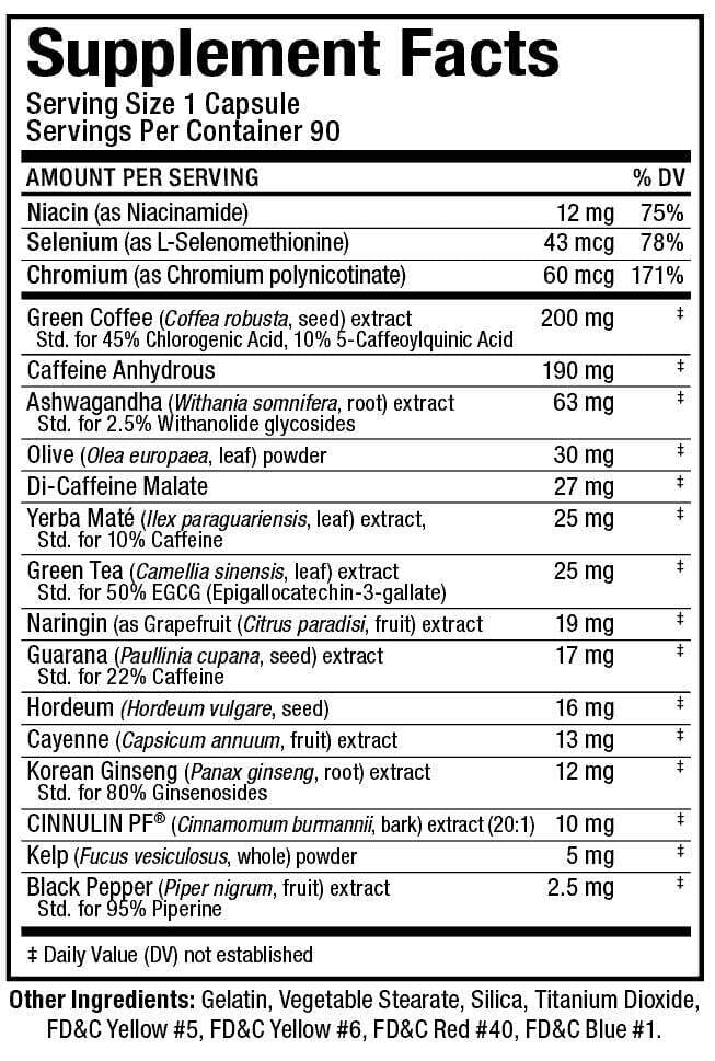 Allmax Rapidcuts Shredded, 90 Capsules