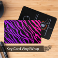 Stylish Zebra | NFC Key Card Wrap