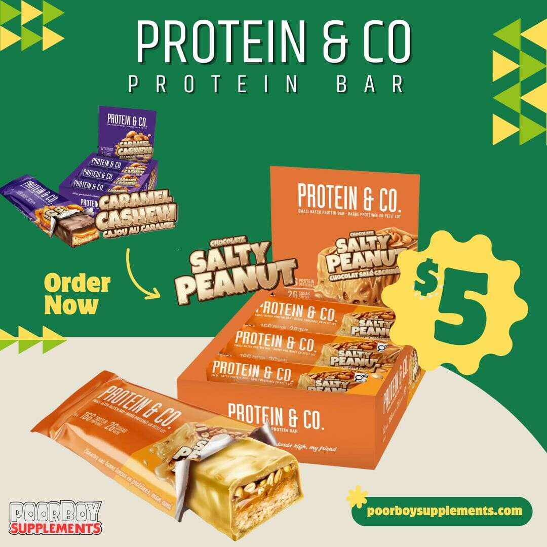 Nutraphase Protein & Co Protein Bar, Box of 12