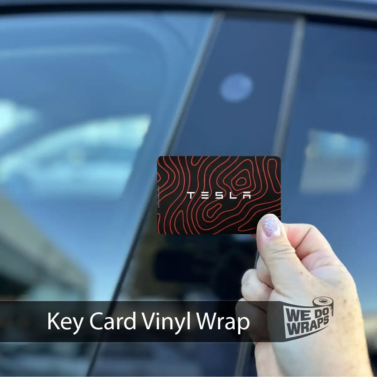 Topography Camo | NFC Key Card Wrap