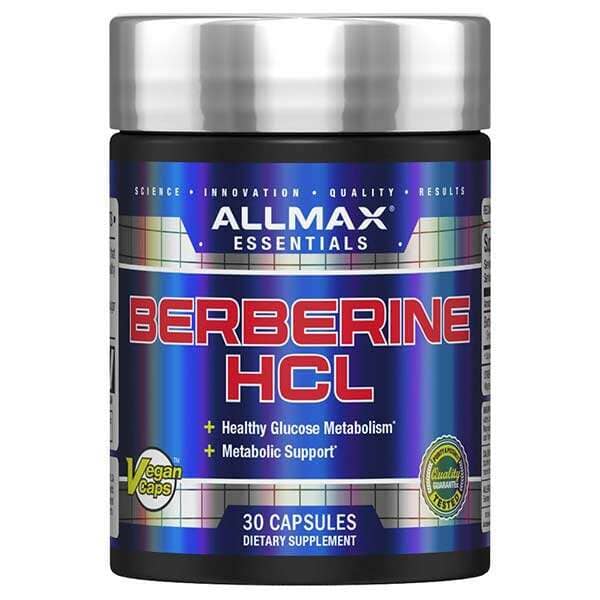 Allmax Berberine HCL 500mg, 30 Capsules