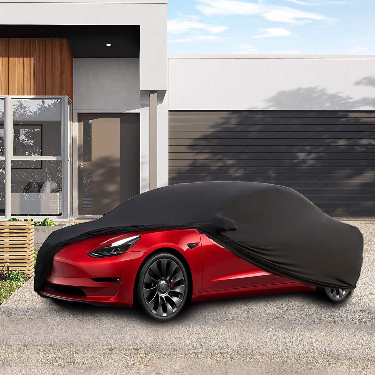Ultralight Car Cover for Model 3/Y/X/S | Indoor & Outdoor | UV Protection | Stretchable