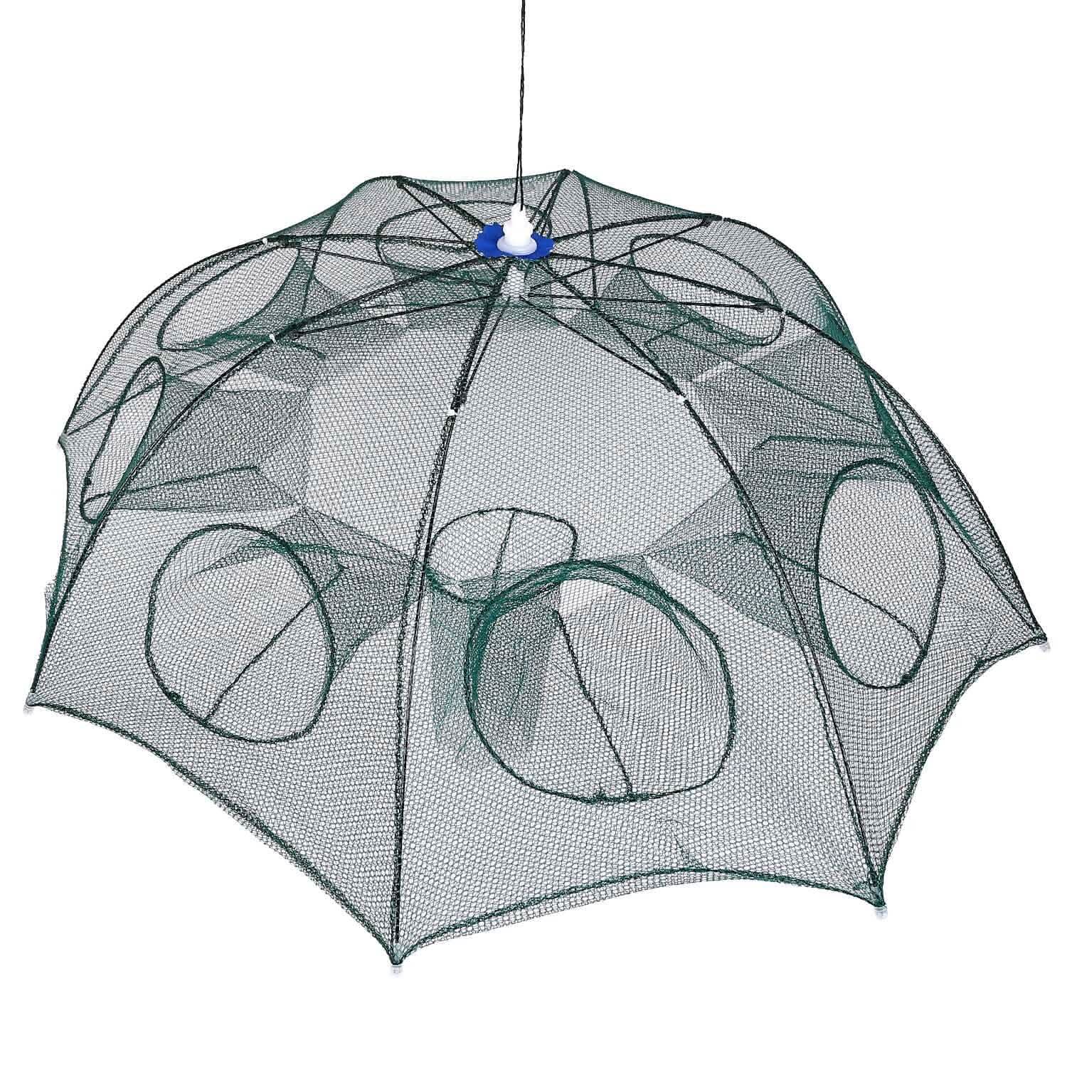 Foldable Fishing Bait Net Trap