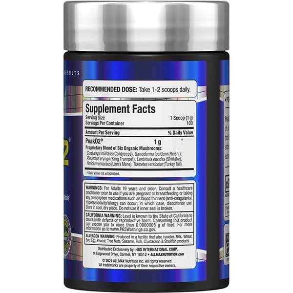 Allmax Peak02, 100 Servings